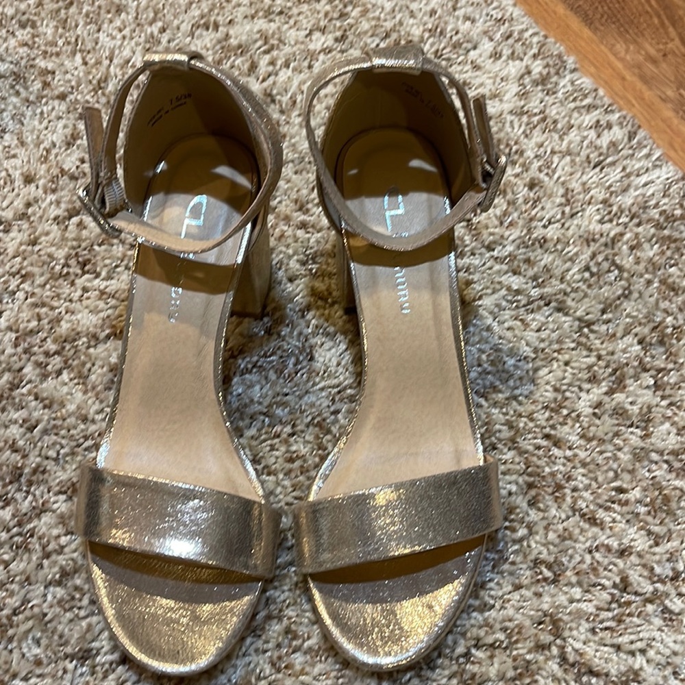 Gold CL by Laundry Sandals